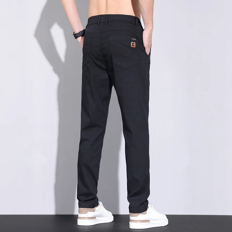 All-Season Men's Cotton Casual Pants